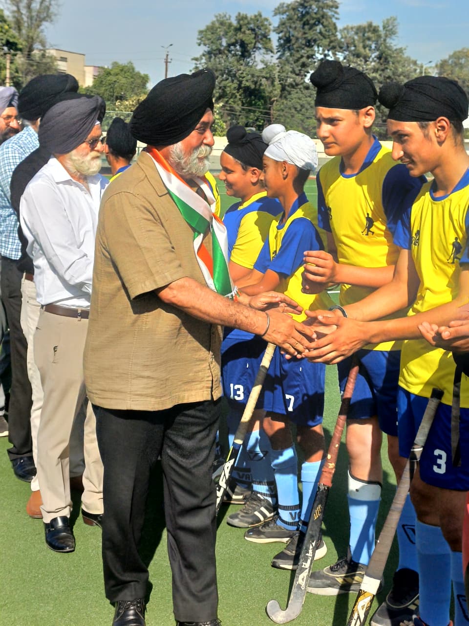 Badal Club takes on GNHC in Hockey final 